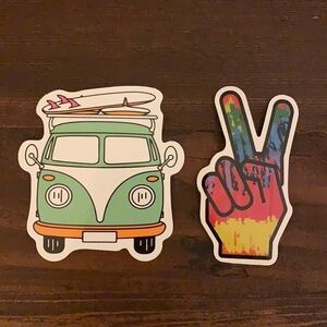 Stickers Laptop Water Bottle Set of 2 VSCO Large